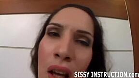 Shemale's Hard Cock In Tight Ass