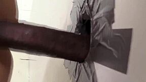 Gloryhole interaction with cum