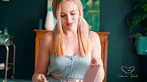 Beautiful lesbian kissing and licking scenes with Charlie Forde's best POV