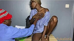 ebony stepsister, horny from school, needs big black cock riding