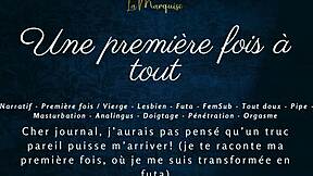 French Audio Porn Explores Futanari First-Time Experience