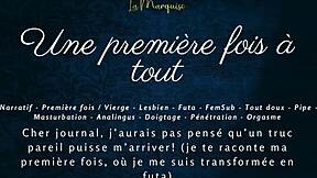 French Audio Porn Explores Futanari First-Time Experience