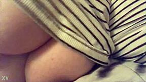 big boob rub you ever felt like this with those huge tits?