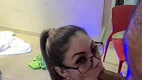 Latina Tattoo Prostitute Teases And Strips For Interactive Motel Sex