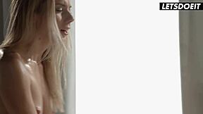 Blonde Babe Nesty Gets Her Pussy Satisfied By Her Masseur - Whiteboxxx