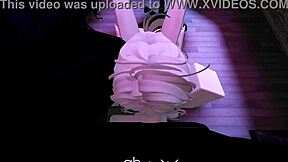 Misos rude awakening turns into a nasty blowjob in Roblox tale