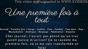 French Audio Porn Explores Futanari First-Time Experience
