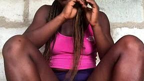 Crazy Bitch Dildo Fucks Pussy Asshole