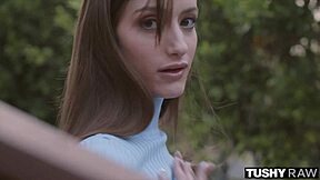 tiny nadia noja suggests her tight ass is ready for diving