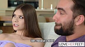 Stepfather Desires Winter Spice in Snowy Fetish Scene