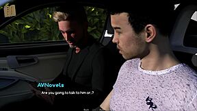 I explore intertwined curvy figures in cute outfits in 3D