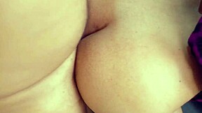 Stepmom caught by her stepson while she was masturbating