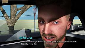 I explore intertwined curvy figures in cute outfits in 3D