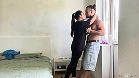 Busty Hottie Wastes No Time And Immediately Sucks My Cock And Gets Cum Load On Her Cute Face