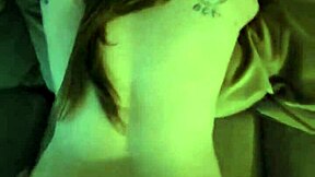 Blonde Couple's Femdom Turns into Creampie on Couch!