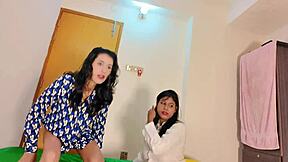 I fucked my girlfriend and her best friend during truth or dare threesome