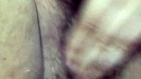 asian babe masturbates after getting off work