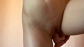 sweet maiskii, a petite teen, masturbates with ripped clothes on