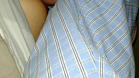 Lena the latina milf squirts hard while eating pussy with hitachi penetration in pov