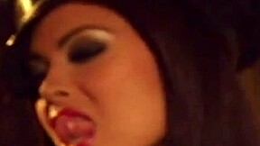 Brunette tera patrick performs deepthroat and ass to mouth on spyder jonez