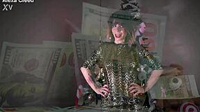 Tattooed Goddess Humiliates Submissive with Big Tits Domination