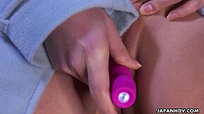 Haruka Miura's Uncensored Orgasm With Sex Toy And Finger Fucking!