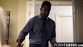 Old Man's Raw Desire Met by Bimbo Daughter's Tight Pussy at Porntaboos