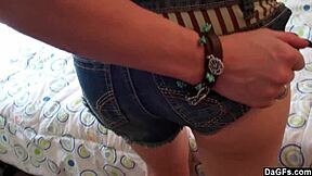 Horny Redhead Fingers Herself