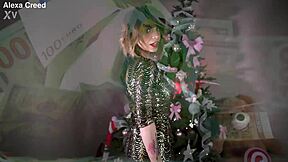 Tattooed Goddess Humiliates Submissive with Big Tits Domination