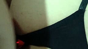 girl pegs guy hard with strap-on