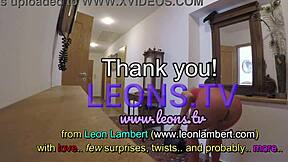 Super hot girls turn try-on haul into lesbian party backstage