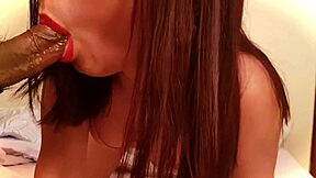 Colombian teen stepsister Miranda Salazar celebrates birthday with blowjob and outdoor assfucking.