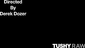 tushyraw anal with crazy blonde graycee baybee's tight 18+ ass gaping wide 😈