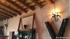 Trip To Barcelona With Skinny Blonde Outdoors