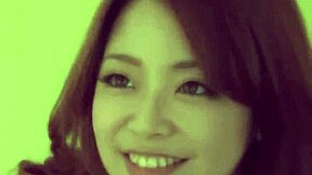 Japanese Brunette Mirei Oomori Masturbates with Toy to Orgasm