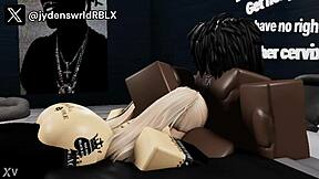 Blonde girl becomes personal cocksleeve in interracial casting with big black cock.