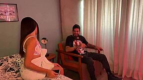 husband's friend fucks me before cuckold arrives