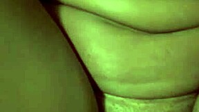 Daddy stuffs this juicy pussy with big black cock in homemade creampie