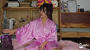 Unboxing dragon thrusting dildos and new vibrators as a solo gooner girl