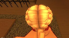 roblox girl sucks small cock of her royal boyfriend in intimate session