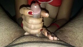 New desi bhabhi gives handjob with doggy style video