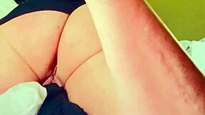 Intense face-down orgasm using Hitachi for close-up pleasure