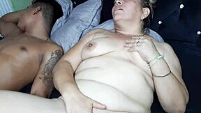 Mother-in-law says, 'I'm so horny, let me masturbate here.'