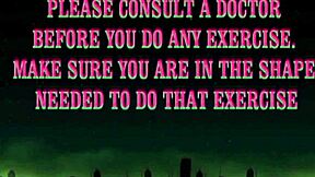 stretching nude ass in sexy 2020 routine 😏