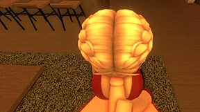 roblox girl sucks small cock of her royal boyfriend in intimate session