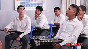 Sexmex - Sexual Education Teacher Romina Budoir in Quick Public Blowjob