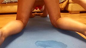 latina milf in lingerie gets close up pussy licking and oral before doggy fuck