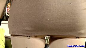 Do stockings-loving lezzies toy that pussy?