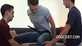 Imagine All Those Stepdads Fucking Their Stepsons in a Wild Taboo Group Scene