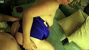 Sad stepmom craves a hard cock for homemade blonde action